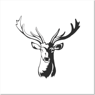 Animated Deer Posters and Art